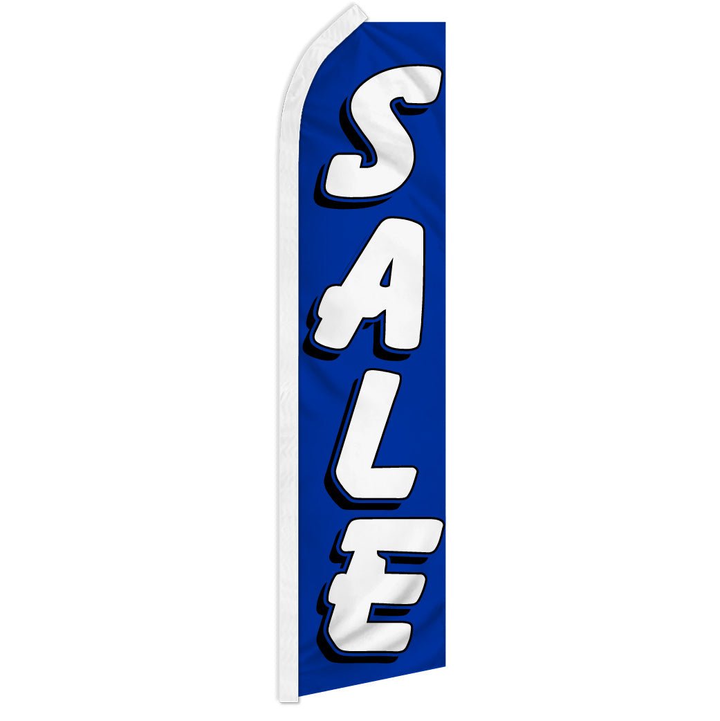 Sale (Blue) Super Flag - Flags Importer