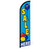 Sale Here (Balloons) Windless Banner Flag - Flags Importer