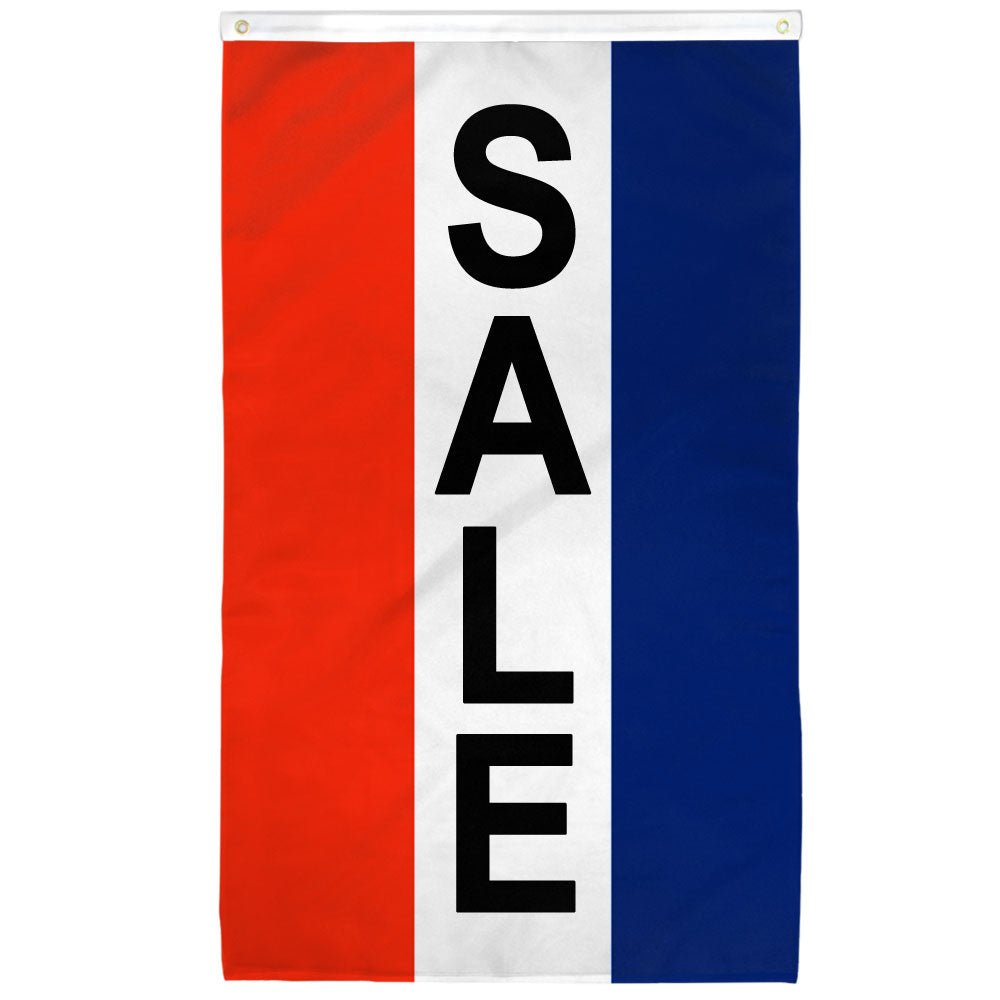 Sale (Vertical) Flag 2x3ft Poly - Flags Importer