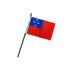 Samoa (Western) 4x6in Stick Flag - Flags Importer