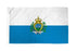 San Marino Flag 2x3ft Poly - Flags Importer