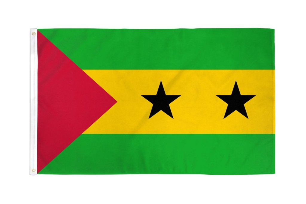 Sao Tome & Principe Flag 2x3ft Poly - Flags Importer