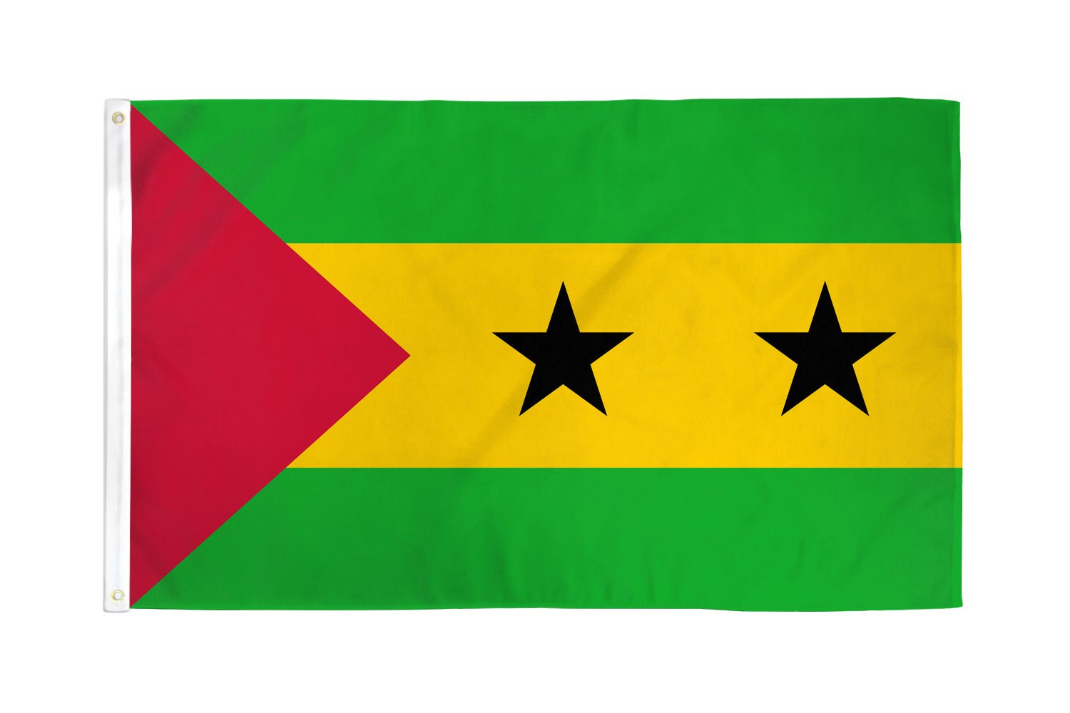 Sao Tome & Principe Flag 3x5ft Poly - Flags Importer