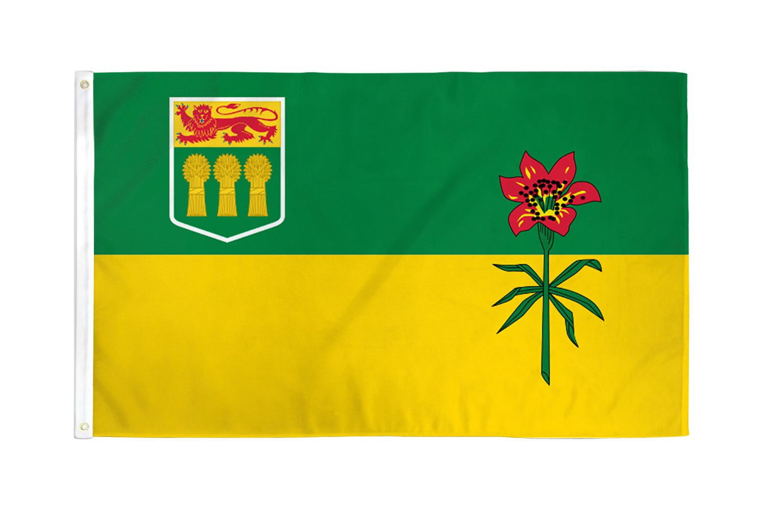 Saskatchewan Flag 3x5ft Poly - Flags Importer