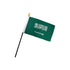 Saudi Arabia 4x6in Stick Flag - Flags Importer