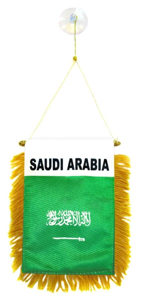 Saudi Arabia Mini Banner - Flags Importer