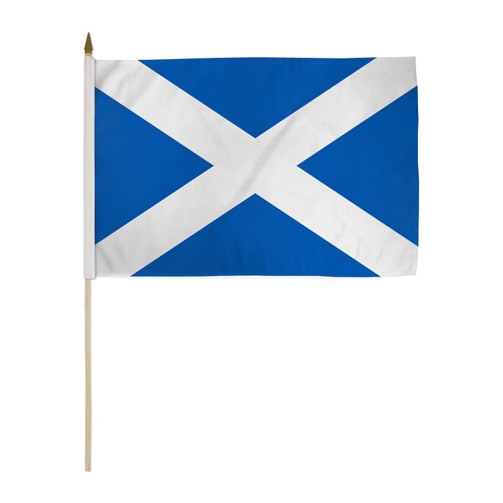 Scotland 12x18in Stick Flag - Flags Importer