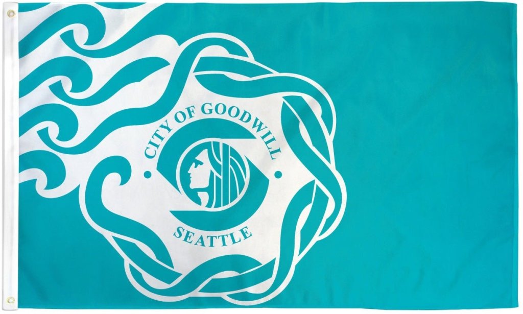 Seattle City Flag 3x5ft Poly - Flags Importer