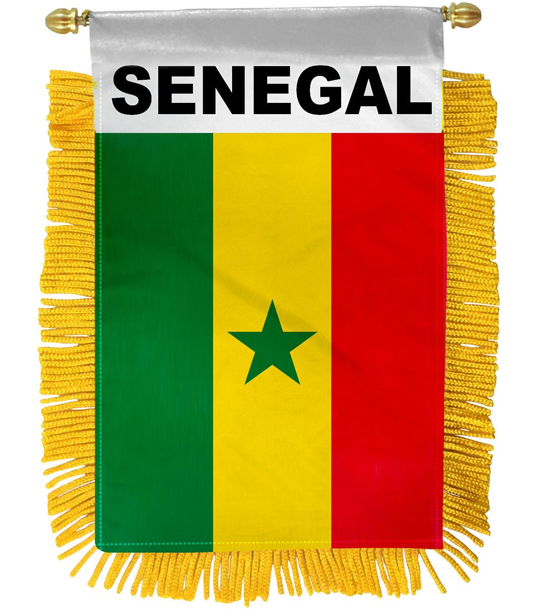 Senegal Mini Banner - Flags Importer