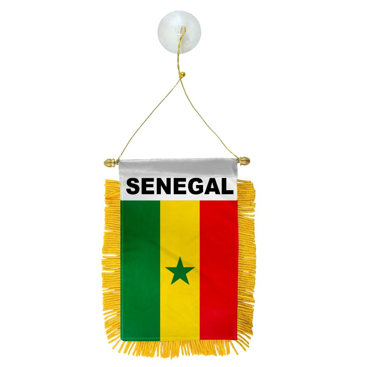 Senegal Mini Banner - Flags Importer