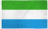 Sierra Leone Flag 3x5ft Poly - Flags Importer