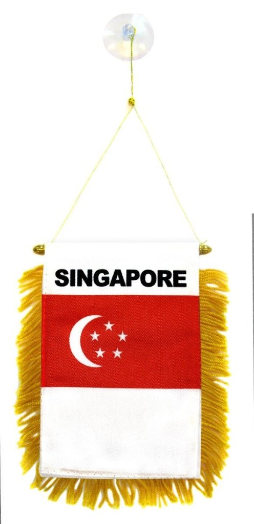 Singapore Mini Banner - Flags Importer