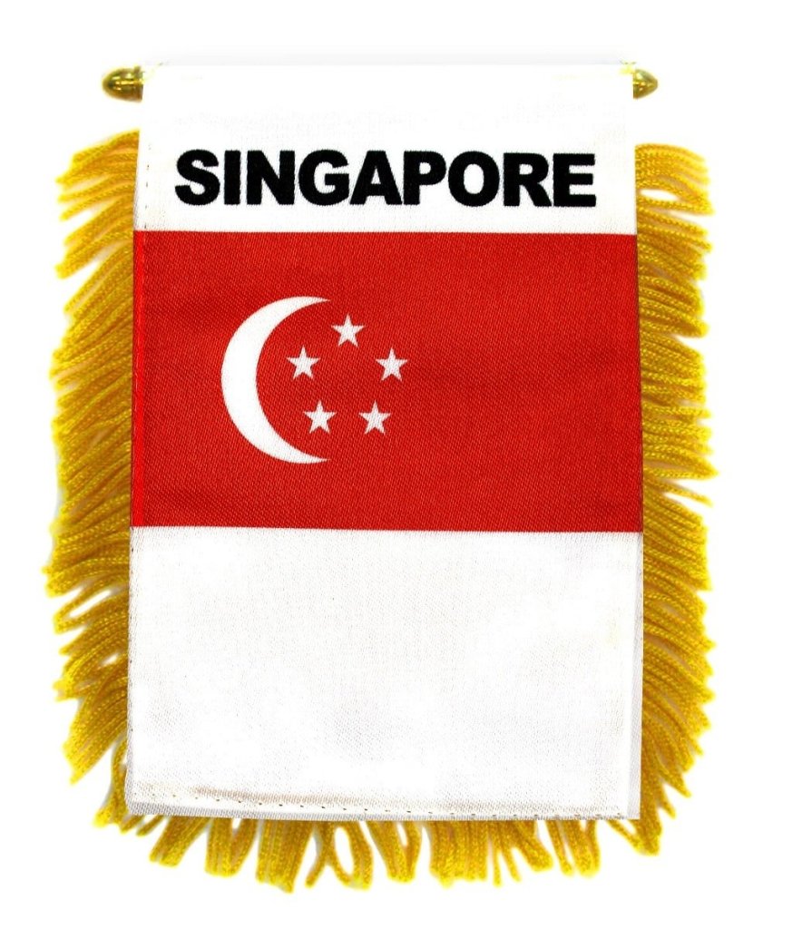 Singapore Mini Banner - Flags Importer