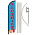 Slushies Windless Banner Flag & Pole Kit - Flags Importer