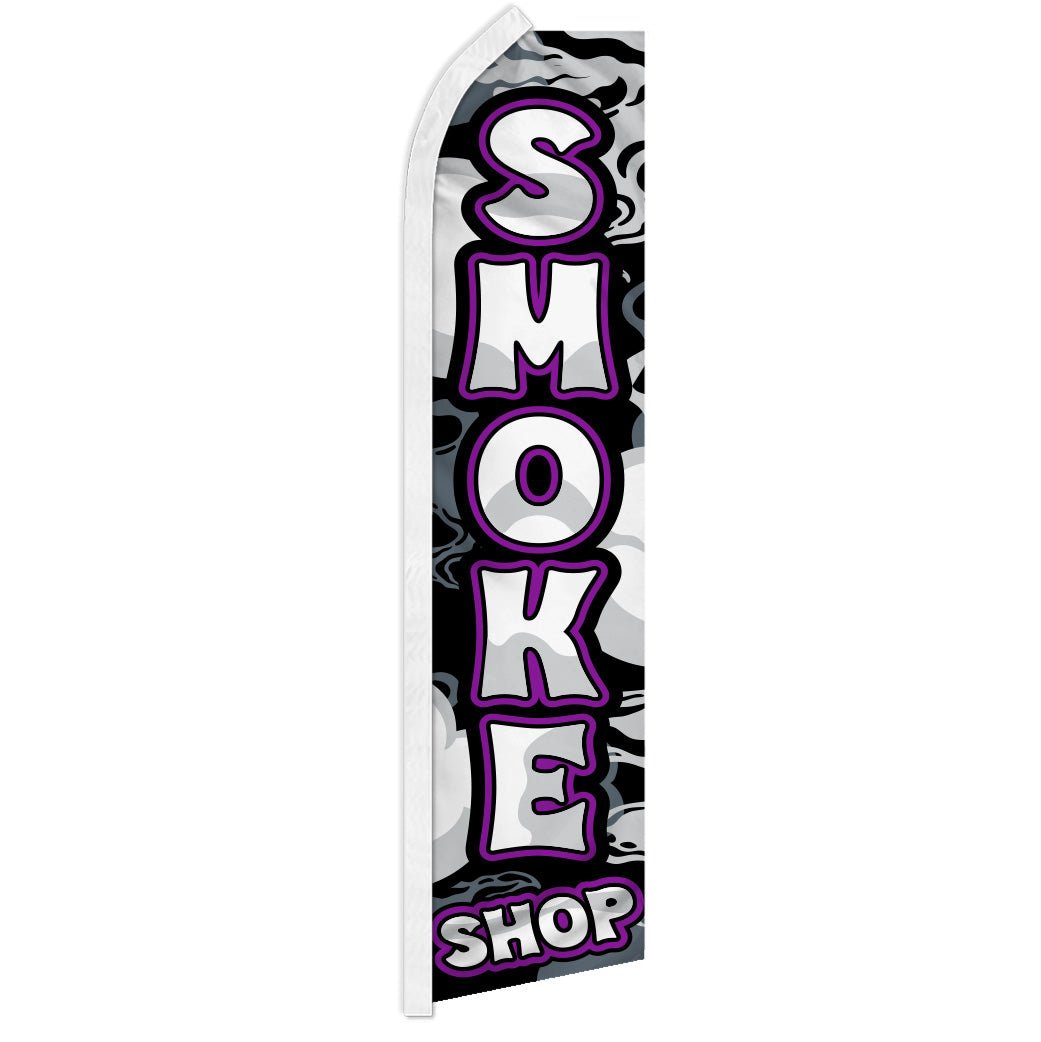 Smoke Shop (Purple) Super Flag - Flags Importer