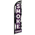 Smoke Shop (Purple) Windless Banner Flag - Flags Importer