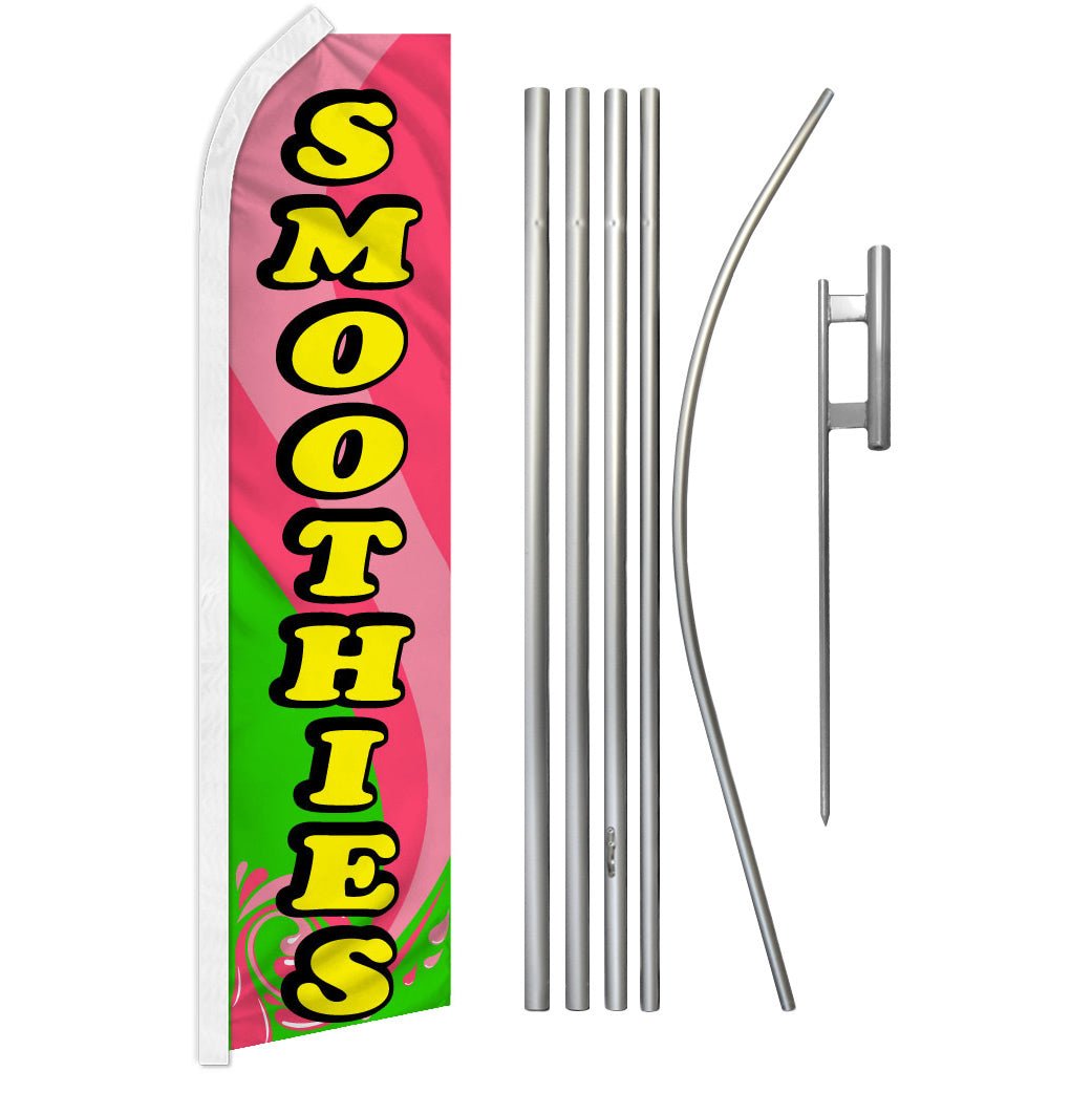 Smoothies Super Flag & Pole Kit - Flags Importer