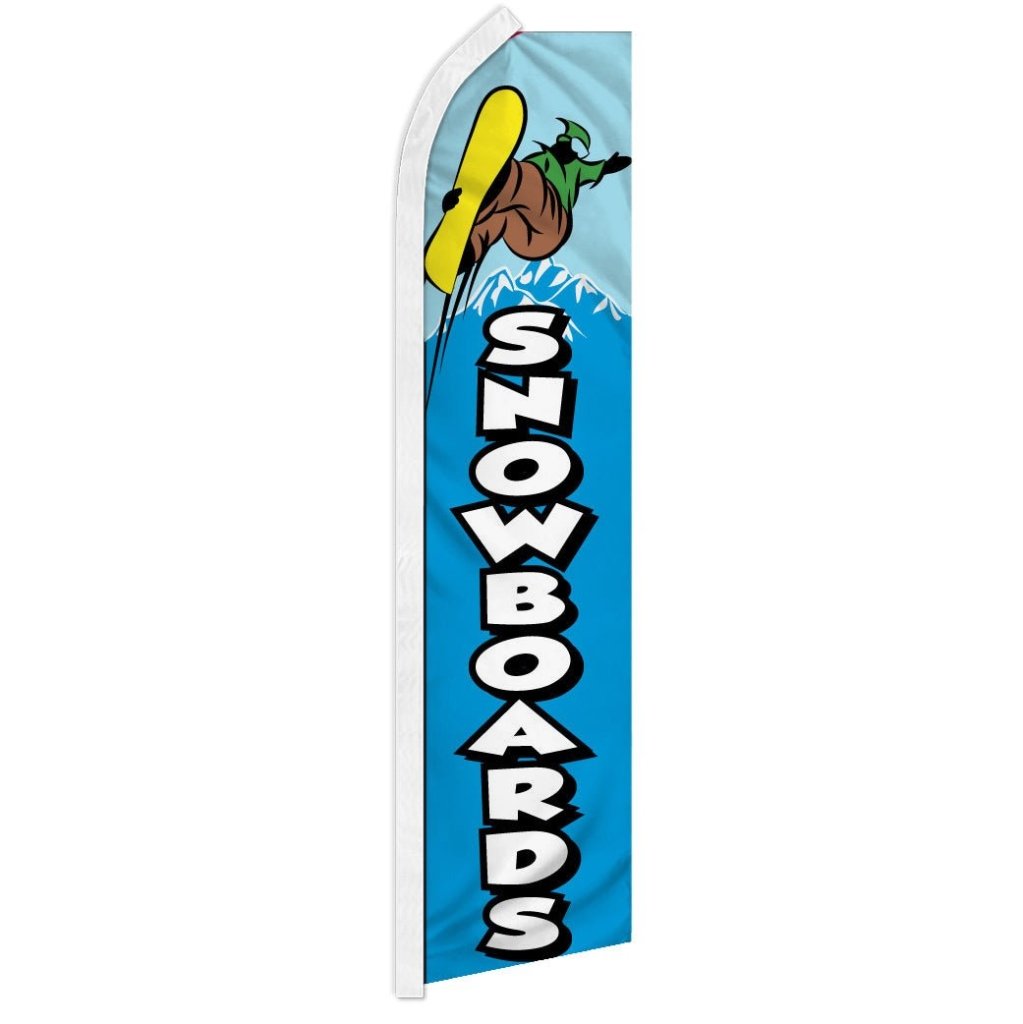 Snowboards Super Flag - Flags Importer