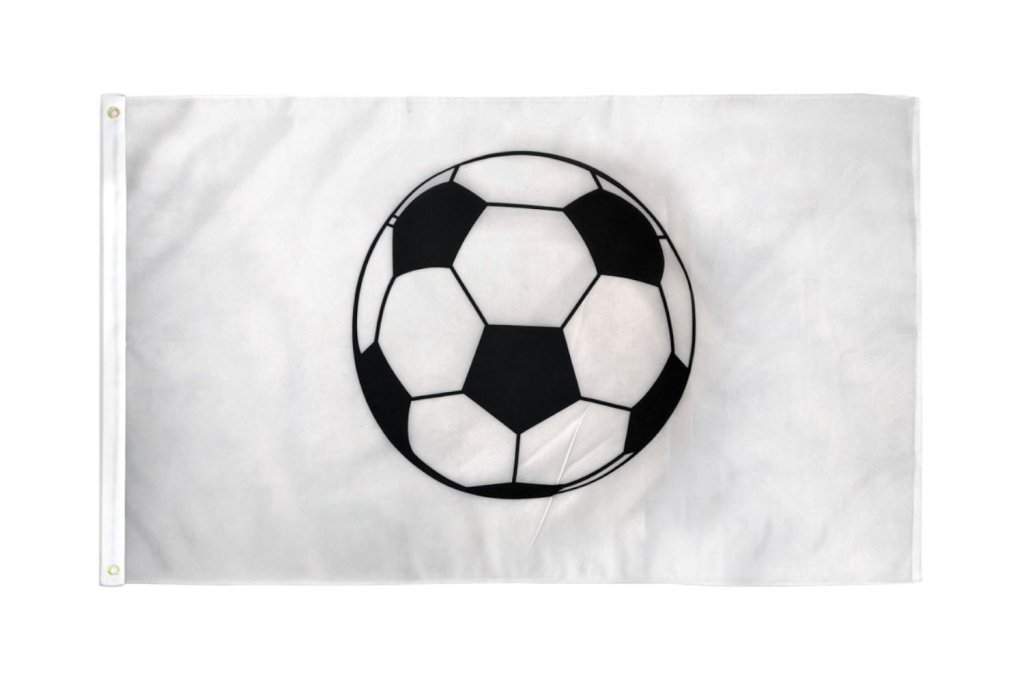 Soccer Flag 3x5ft Poly - Flags Importer