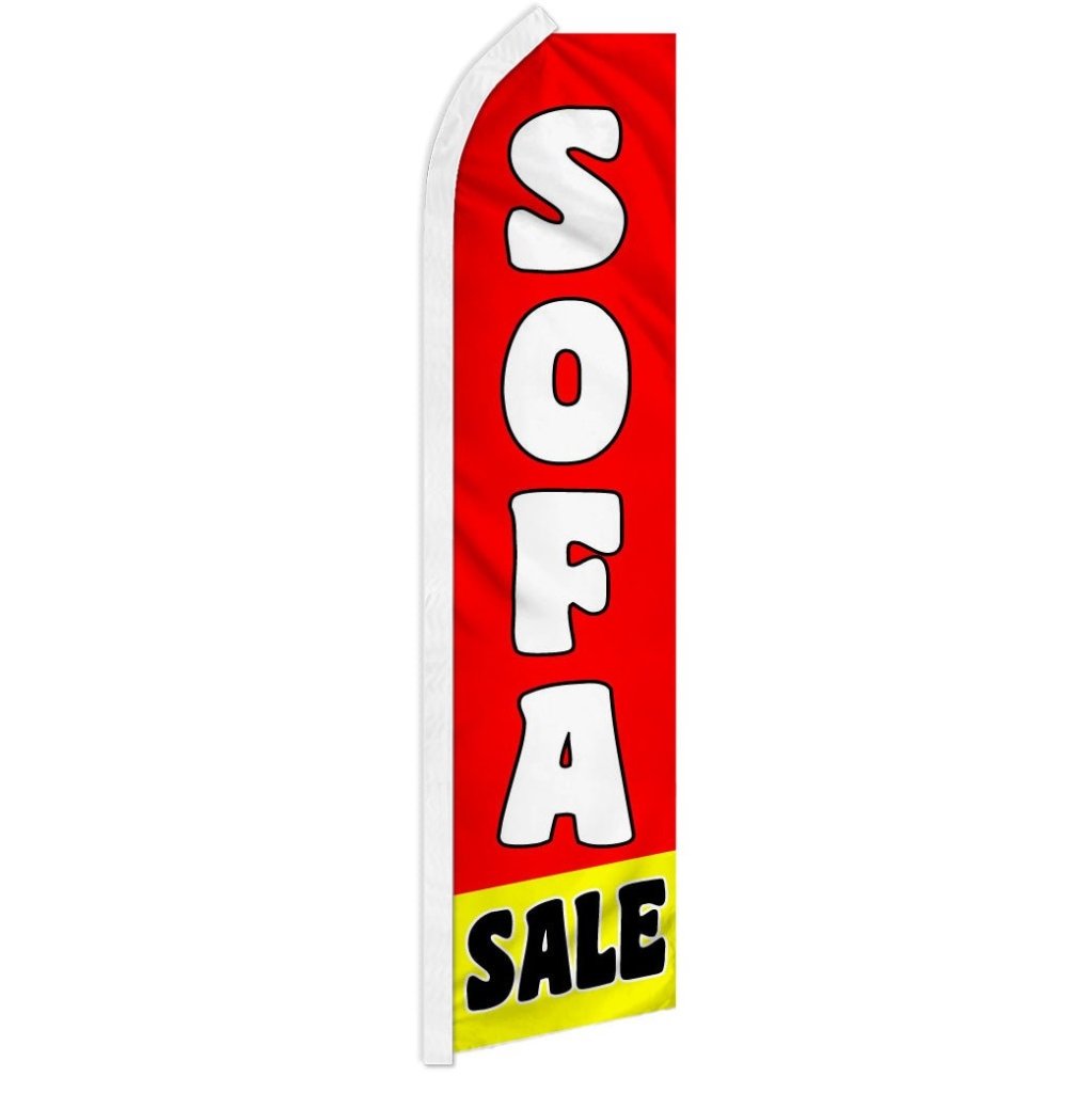 Sofa Sale (Red & Yellow) Super Flag - Flags Importer