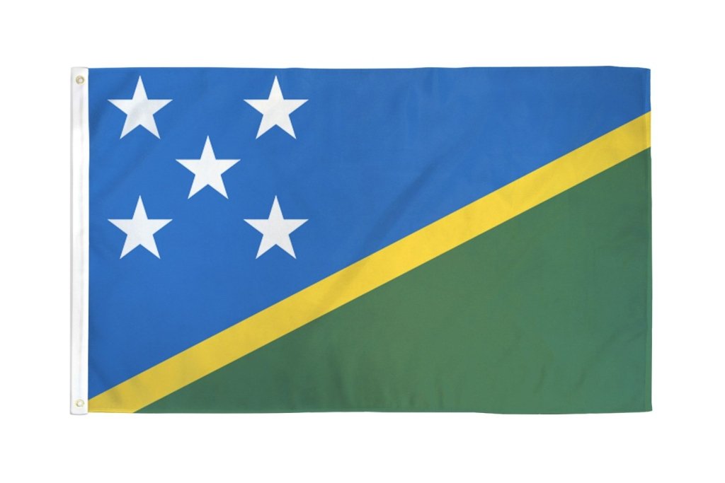 Solomon Islands Flag 2x3ft Poly - Flags Importer