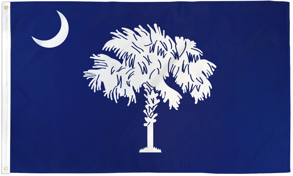 South Carolina Flag 2x3ft Poly - Flags Importer