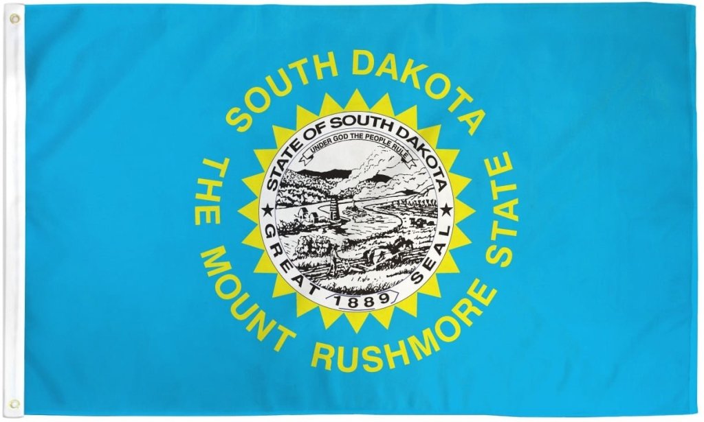 South Dakota Flag 2x3ft Poly - Flags Importer