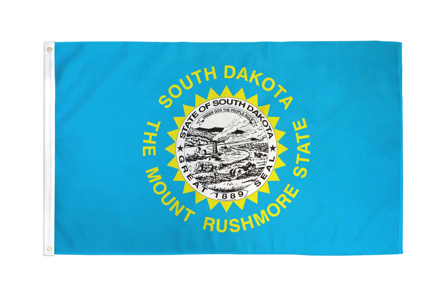 South Dakota Flag 3x5ft Poly - Flags Importer