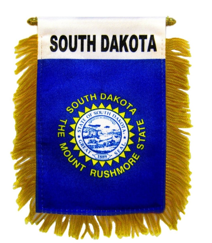 South Dakota Mini Banner - Flags Importer