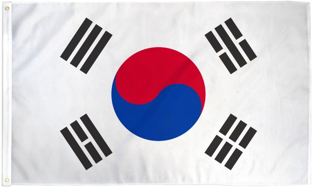 South Korea 3x5ft DuraFlag - Flags Importer