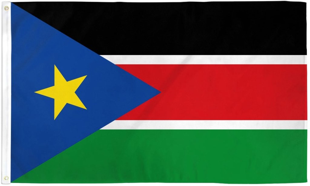 South Sudan Flag 2x3ft Poly - Flags Importer