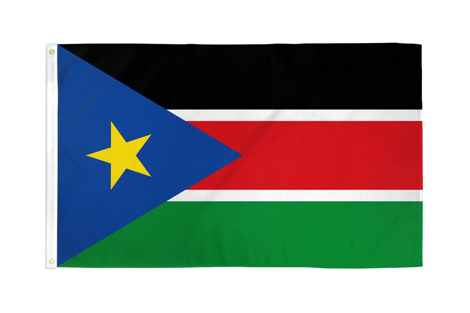 South Sudan Flag 3x5ft Poly - Flags Importer