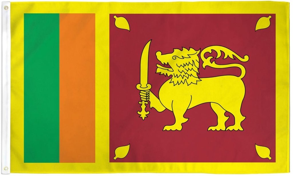 Sri Lanka Flag 2x3ft Poly - Flags Importer