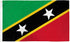 St. Kitts & Nevis Flag 2x3ft Poly - Flags Importer