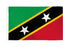 St. Kitts & Nevis Flag 3x5ft Poly - Flags Importer