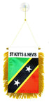 St. Kitts & Nevis Mini Banner - Flags Importer