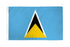 St. Lucia Flag 2x3ft Poly - Flags Importer