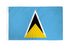 St. Lucia Flag 3x5ft Poly - Flags Importer