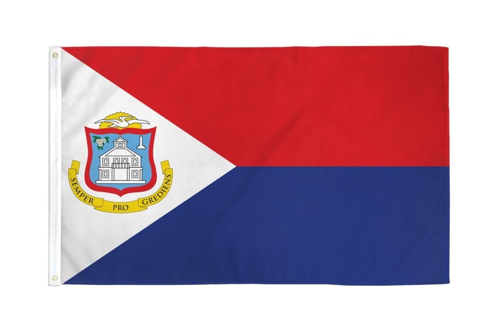 St. Maarten Flag 2x3ft Poly - Flags Importer