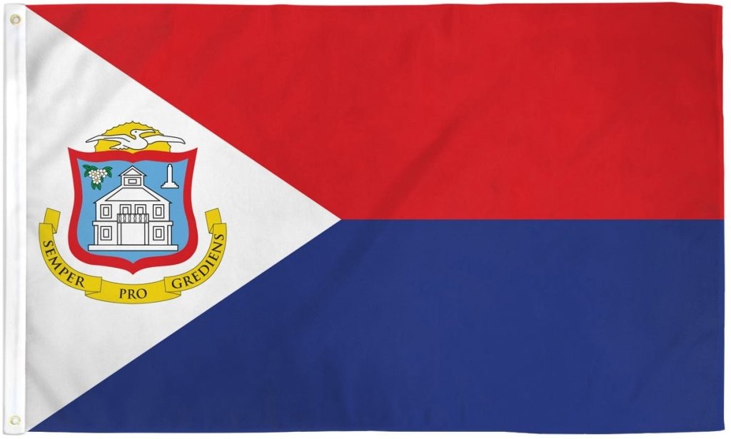 St. Maarten Flag 2x3ft Poly - Flags Importer