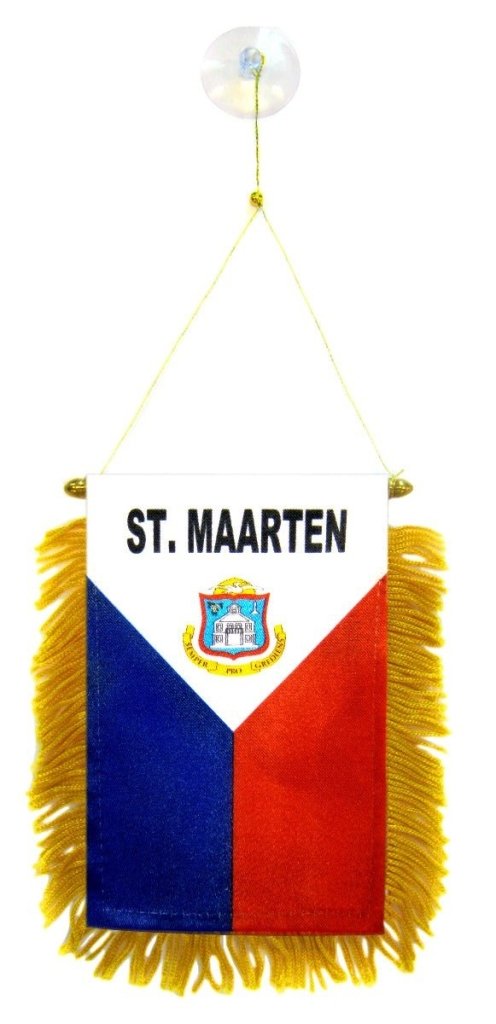 St. Maarten Mini Banner - Flags Importer