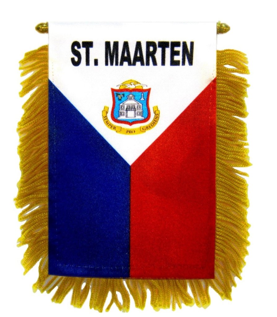 St. Maarten Mini Banner - Flags Importer