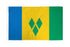 St. Vincent Flag 2x3ft Poly - Flags Importer