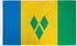 St. Vincent Flag 2x3ft Poly - Flags Importer