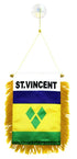 St. Vincent Mini Banner - Flags Importer