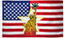 Statue of Liberty with Leaf Flag 3x5ft Poly - Flags Importer