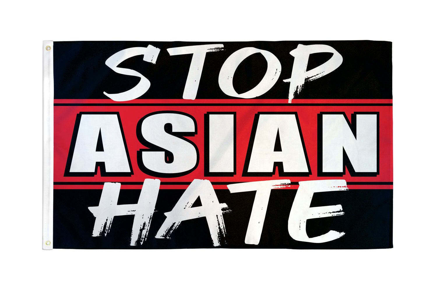 Stop Asian Hate Flag 3x5ft Poly - Flags Importer