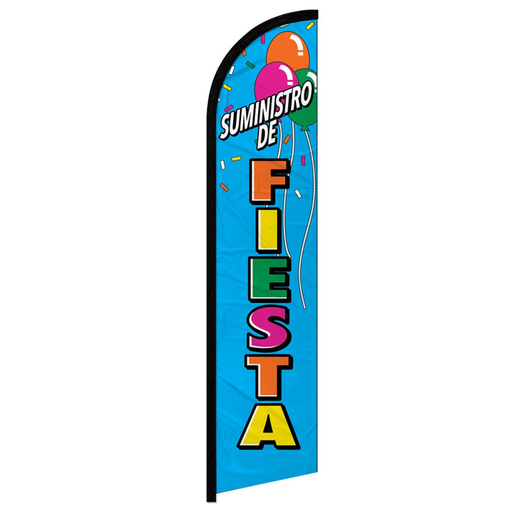 Suministro De Fiesta Windless Banner Flag - Flags Importer