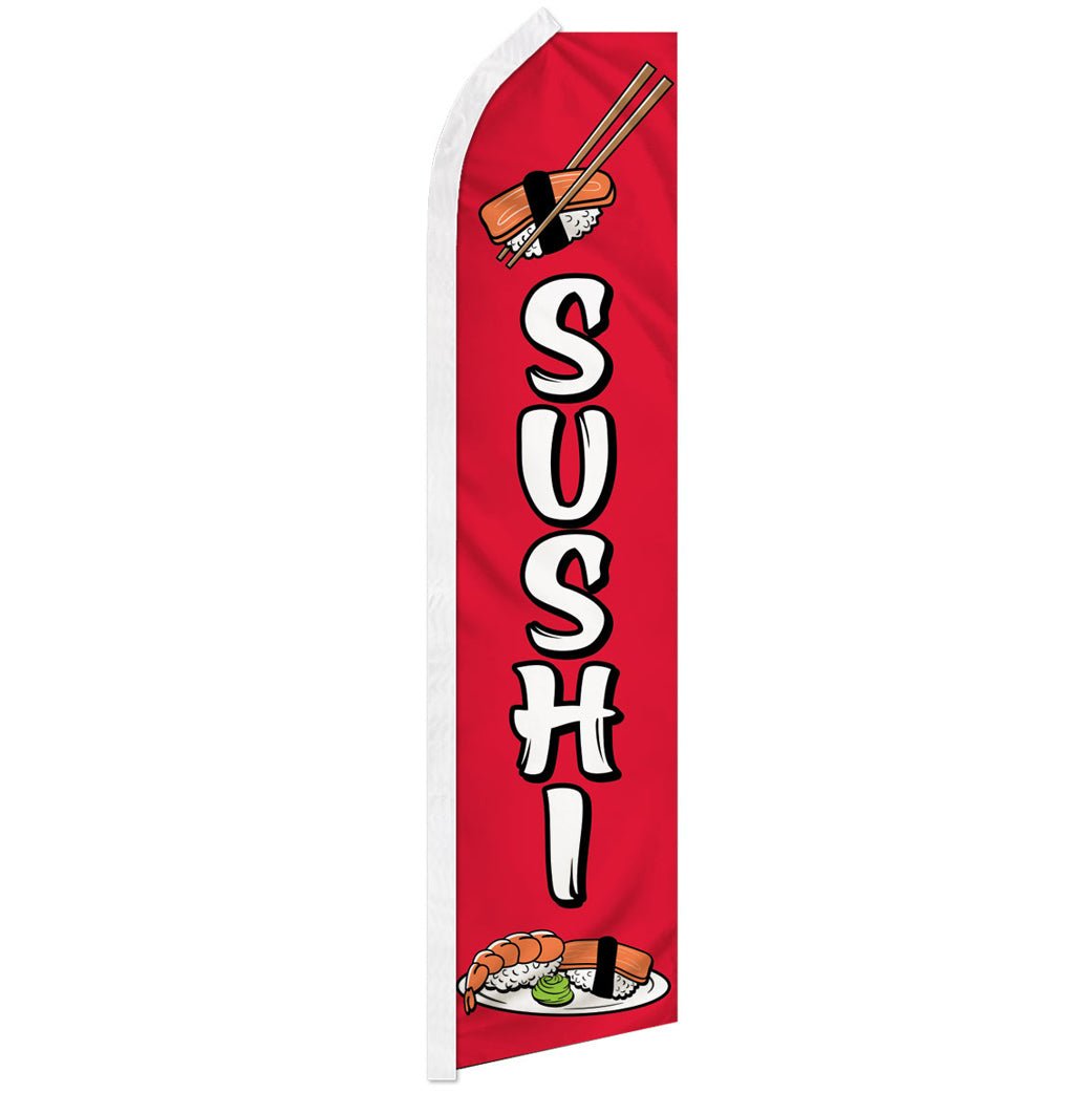 Sushi (Solid Red) Super Flag - Flags Importer