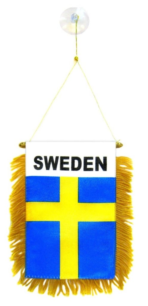 Sweden Mini Banner - Flags Importer